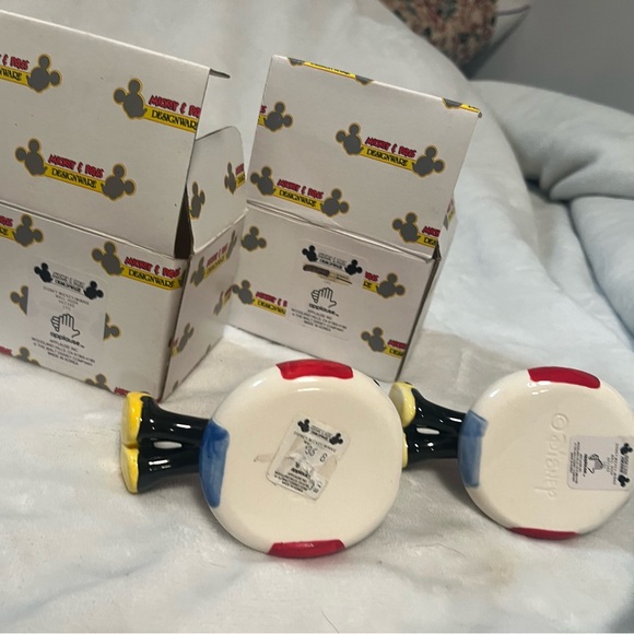 Vintage Disney Minnie and Mickey Mouse Wall Hooks/Figurines, Designware/Applause - Picture 3 of 8